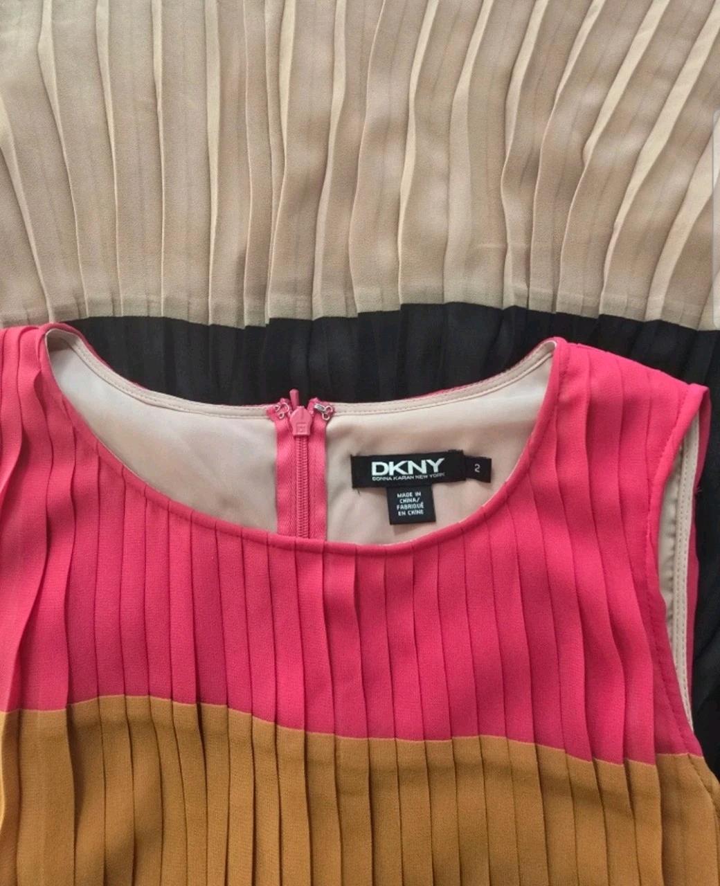 Dkny 컬러블록 플리츠 원피스 8