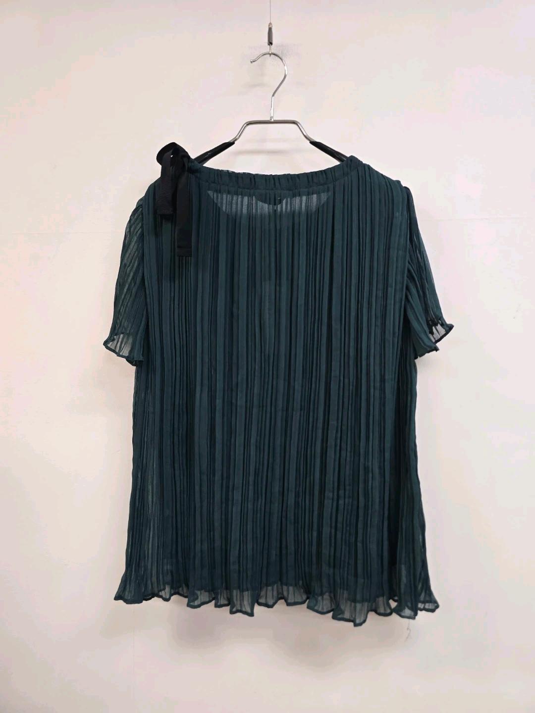 택달린새상품) Bcbg 플리츠 블라우스티 8