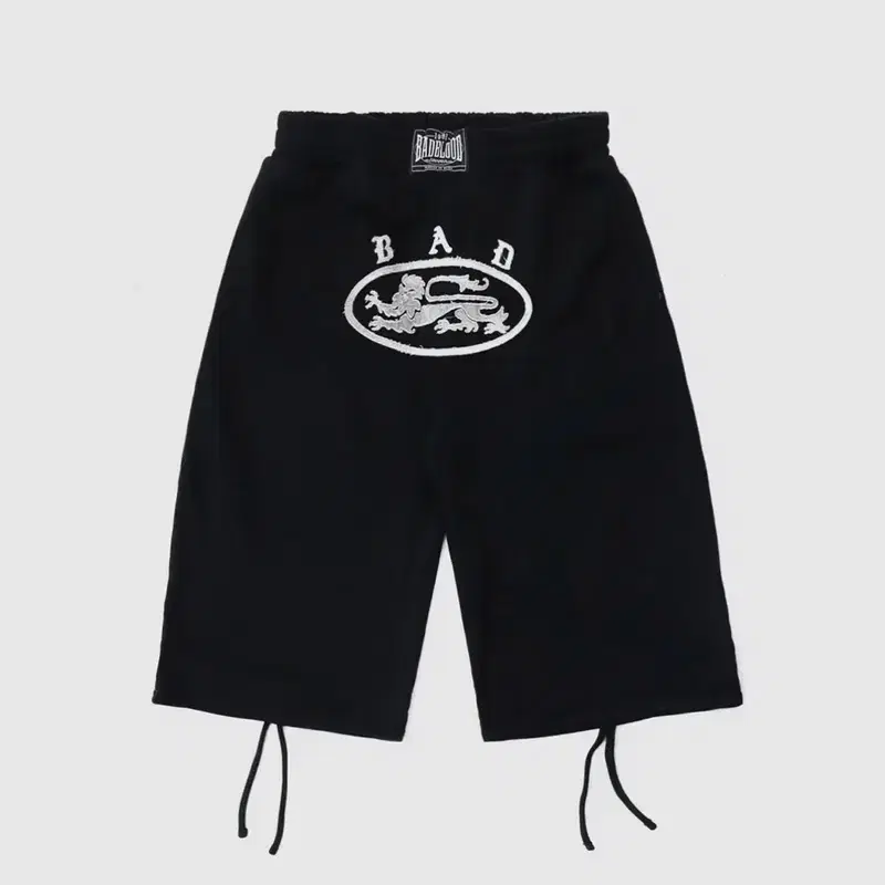 배드블러드 미스틱 패치 버뮤다 팬츠 블랙 S 2