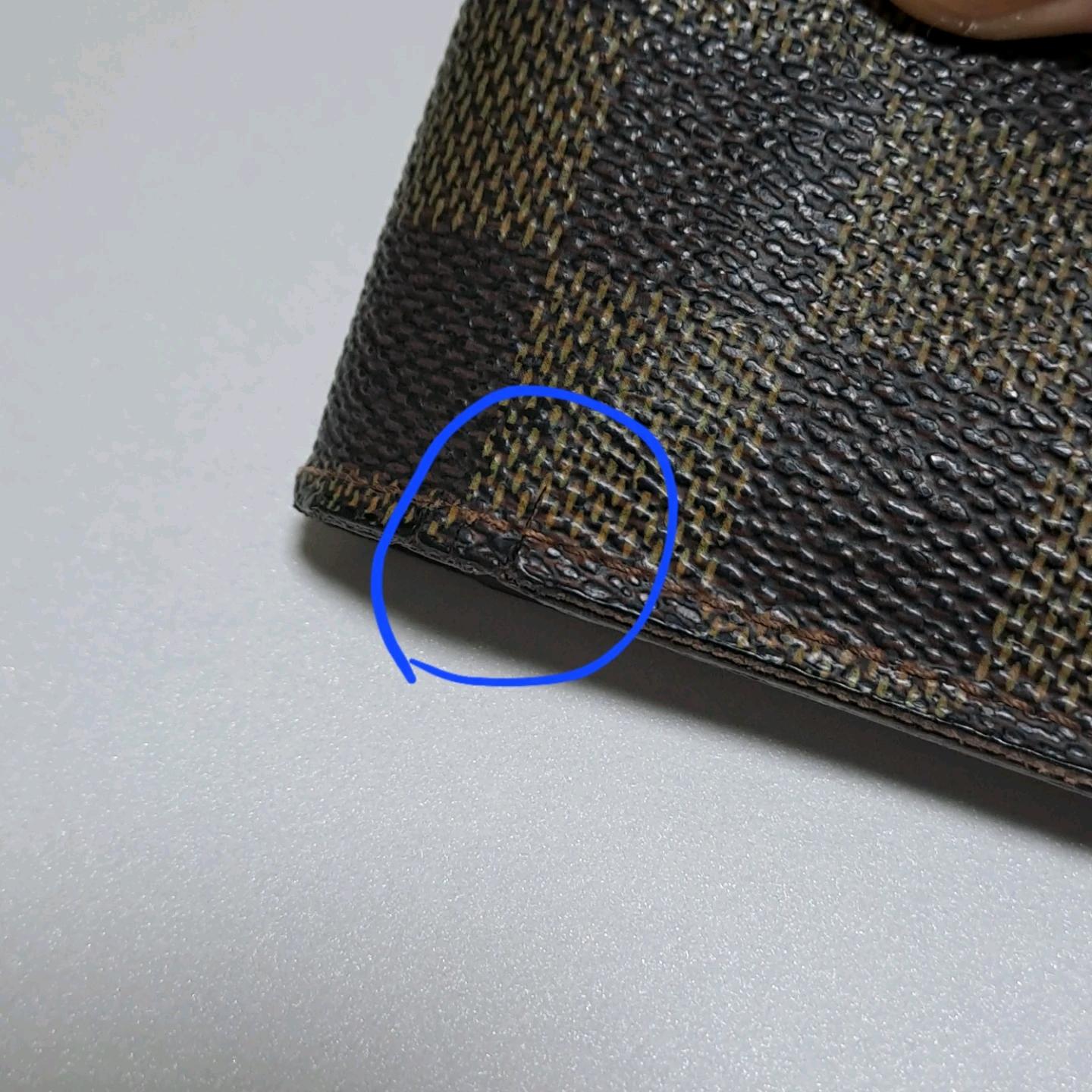 [100%/정품] 루이비통 다미에 멀티플 반지갑 에밴, 루이비통지갑,루이비통반지갑 5
