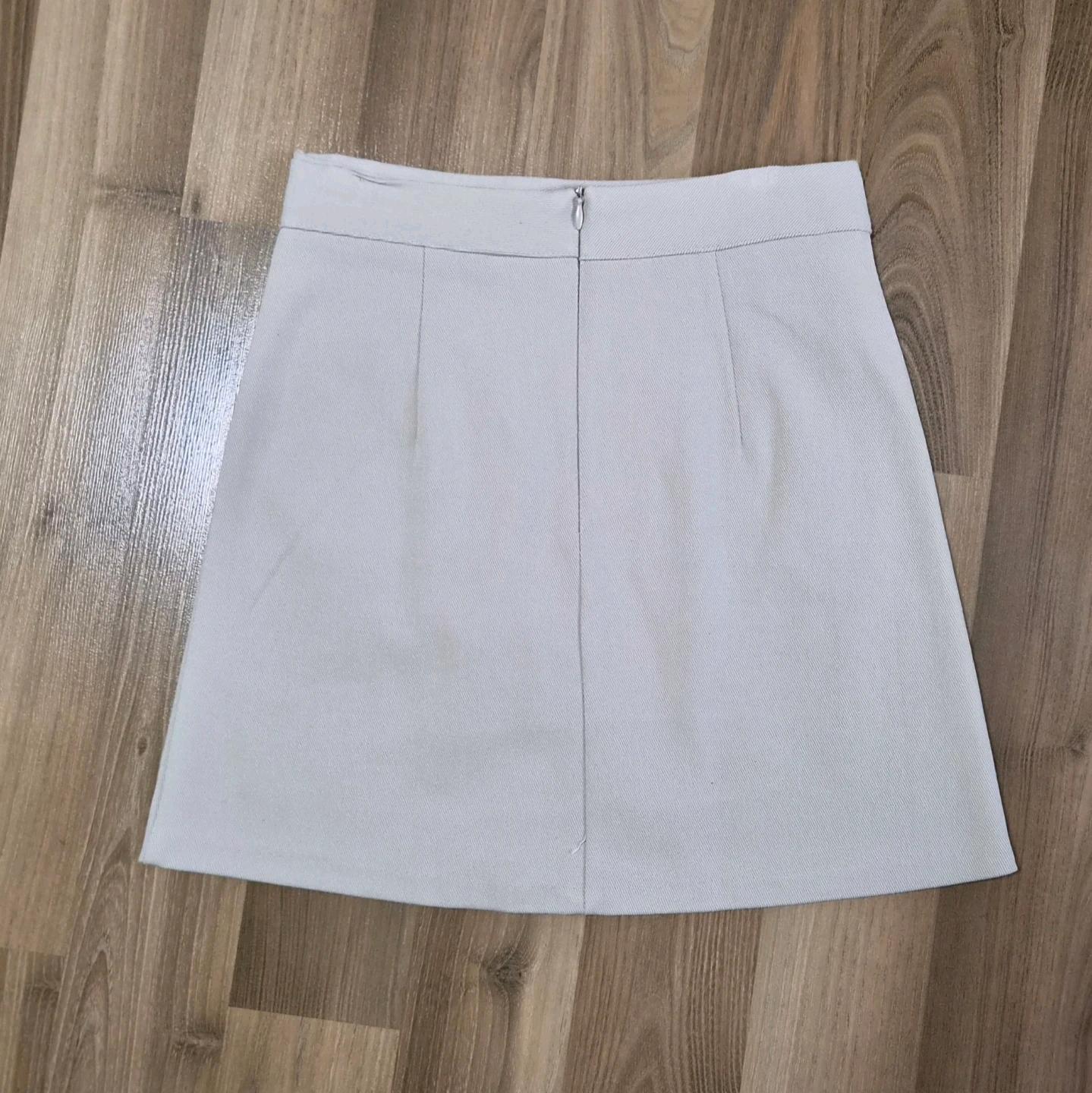 깔끔한 베이지 포켓 면 스커트 / 새상품 5