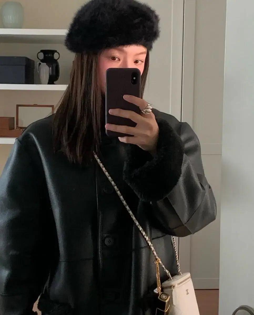 게드 무스탕 시어링 코트 3