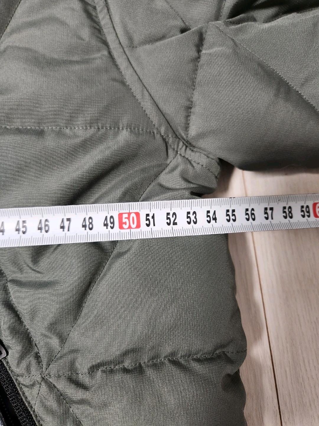 뉴발란스 퀼팅다운자켓 NBNQ543013카키 남성 덕다운점퍼 사이즈100(L) 3