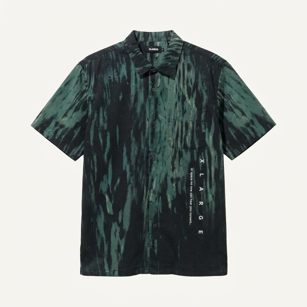 XLARGE 그라데이션 에이리언 프린트 셔츠 L 1
