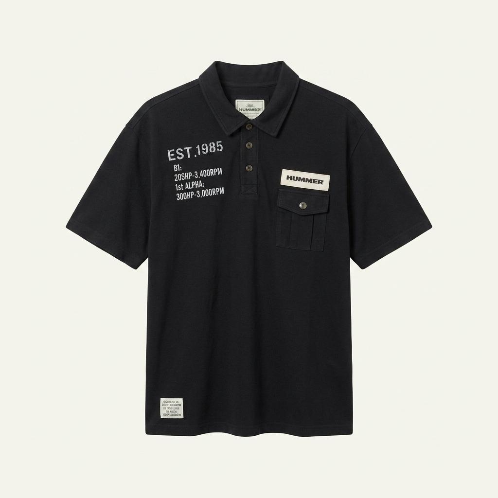 허머 Hummer 패치 반팔 티셔츠 -[XL-2XL] 1