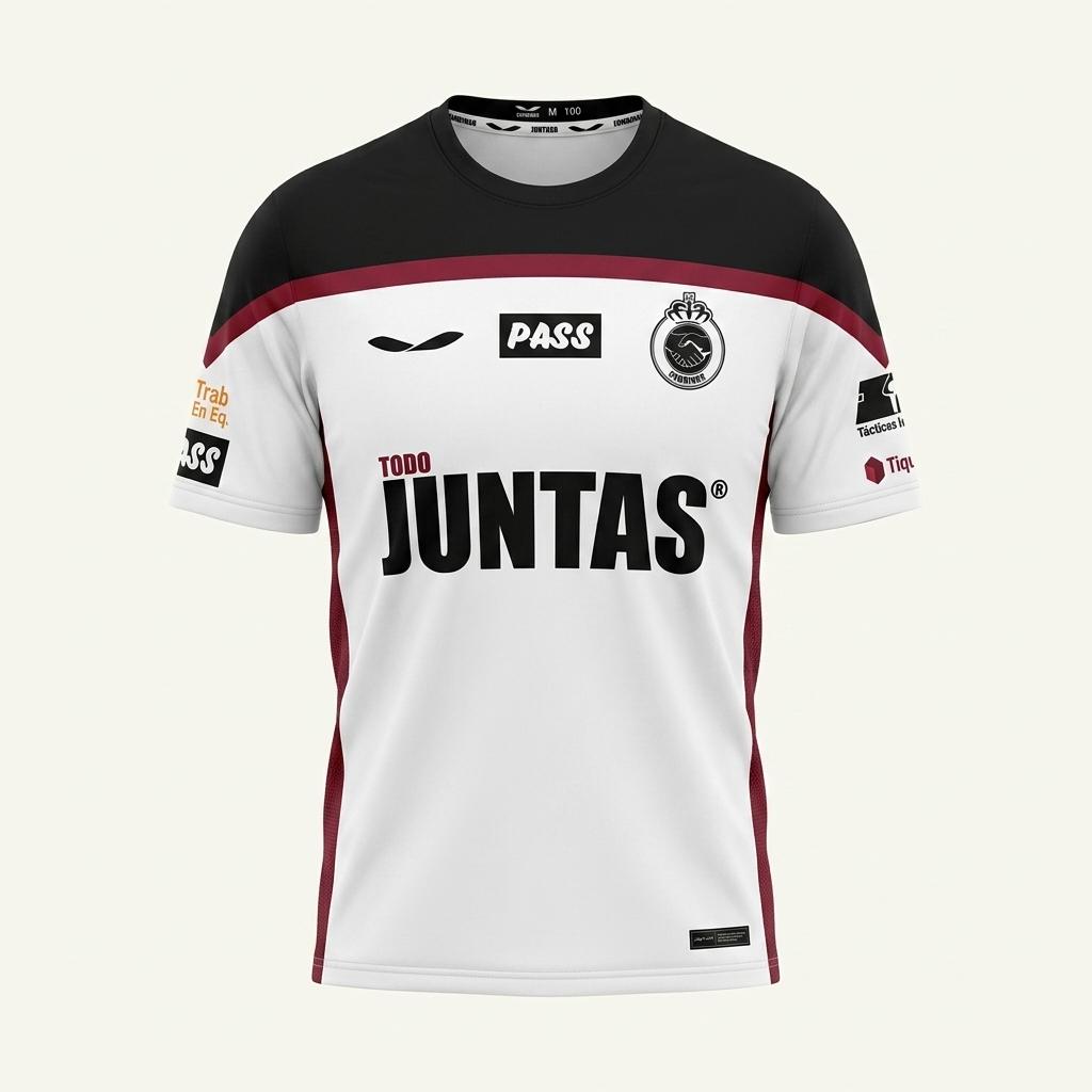 준타스 COMBINAR 배색 반팔 축구 저지 1