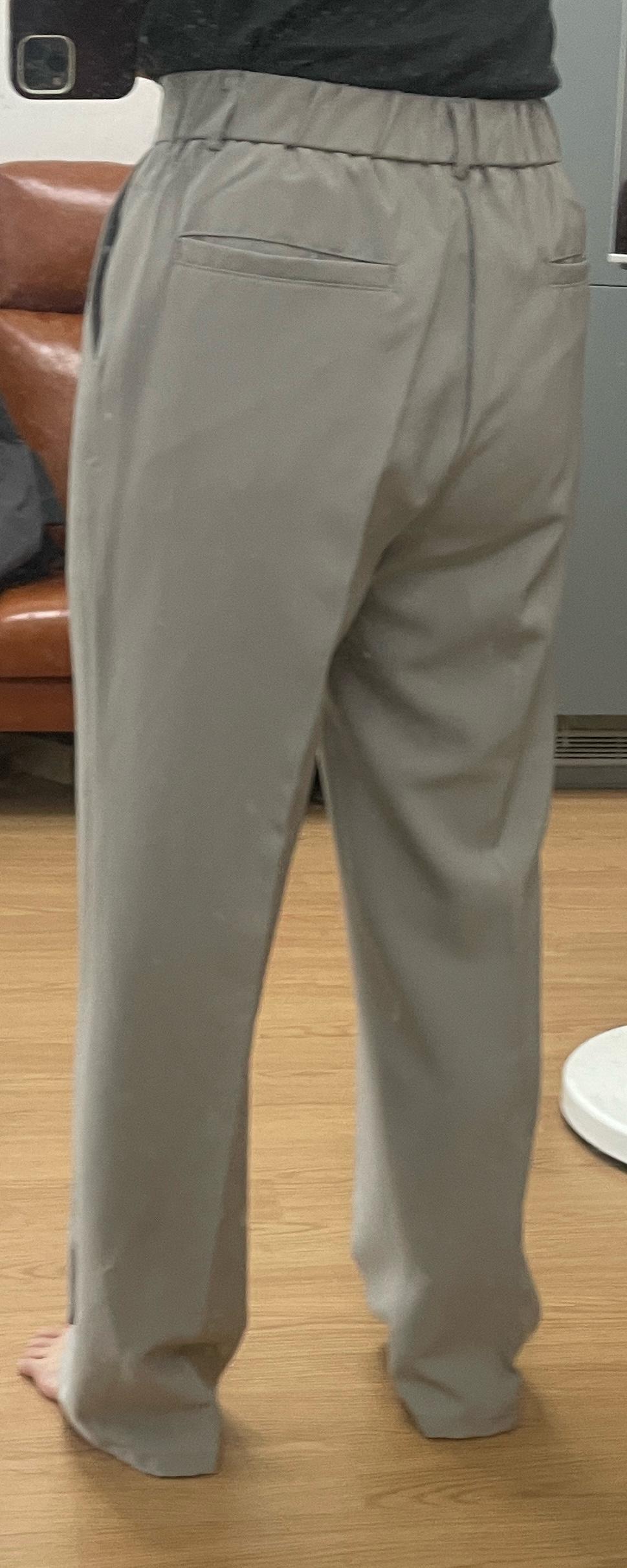 와이드 핀턱 슬랙스 라이트그레이 6
