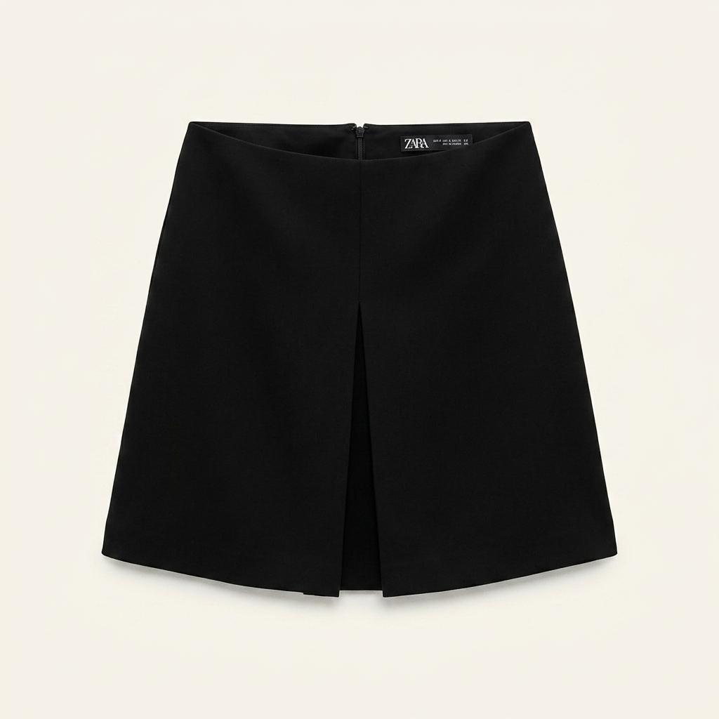 [ZARA] 자라 베이직 미니 치마 블랙 1