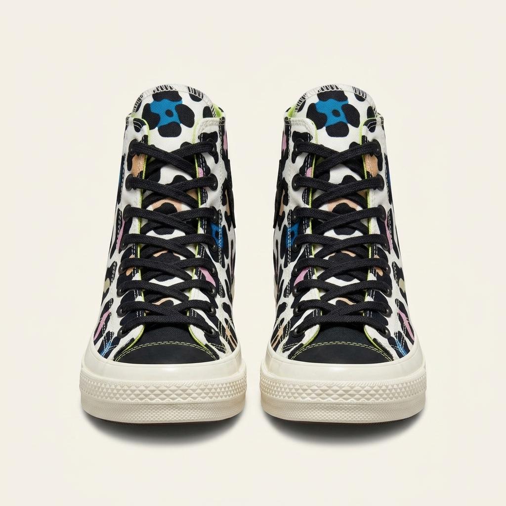 컨버스 척테일러 올스타 레오파드 하이 스니커즈 1
