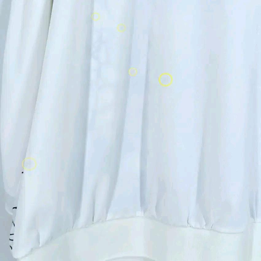 오아로 여성 여름 스판끼 7부블라우스 아이보리100 (HU45030) 8