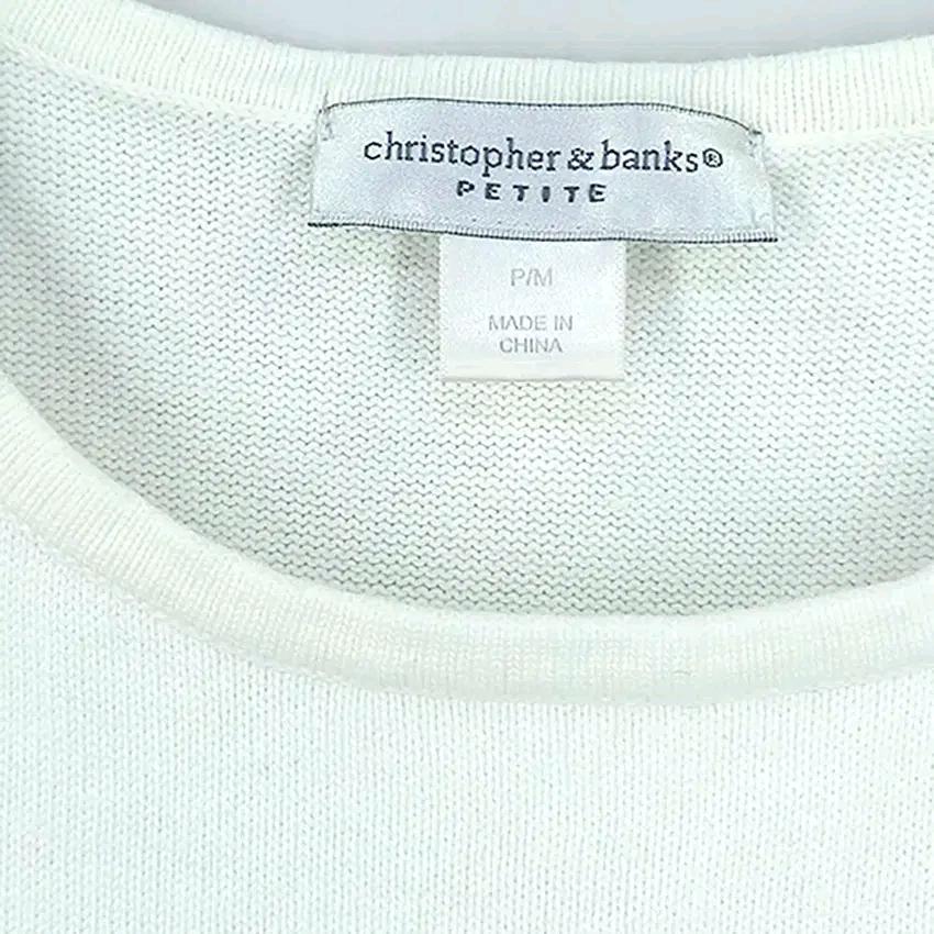 CHRISTOPHER&BANKS 여 나시니트 연IV  M(HU45061) 5