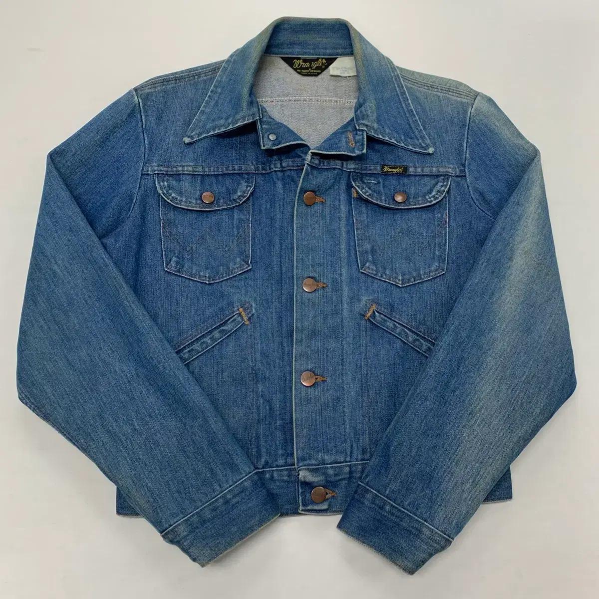 Wranlger 랭글러 70s 126MJ 데님자켓 청자켓 (36) 2