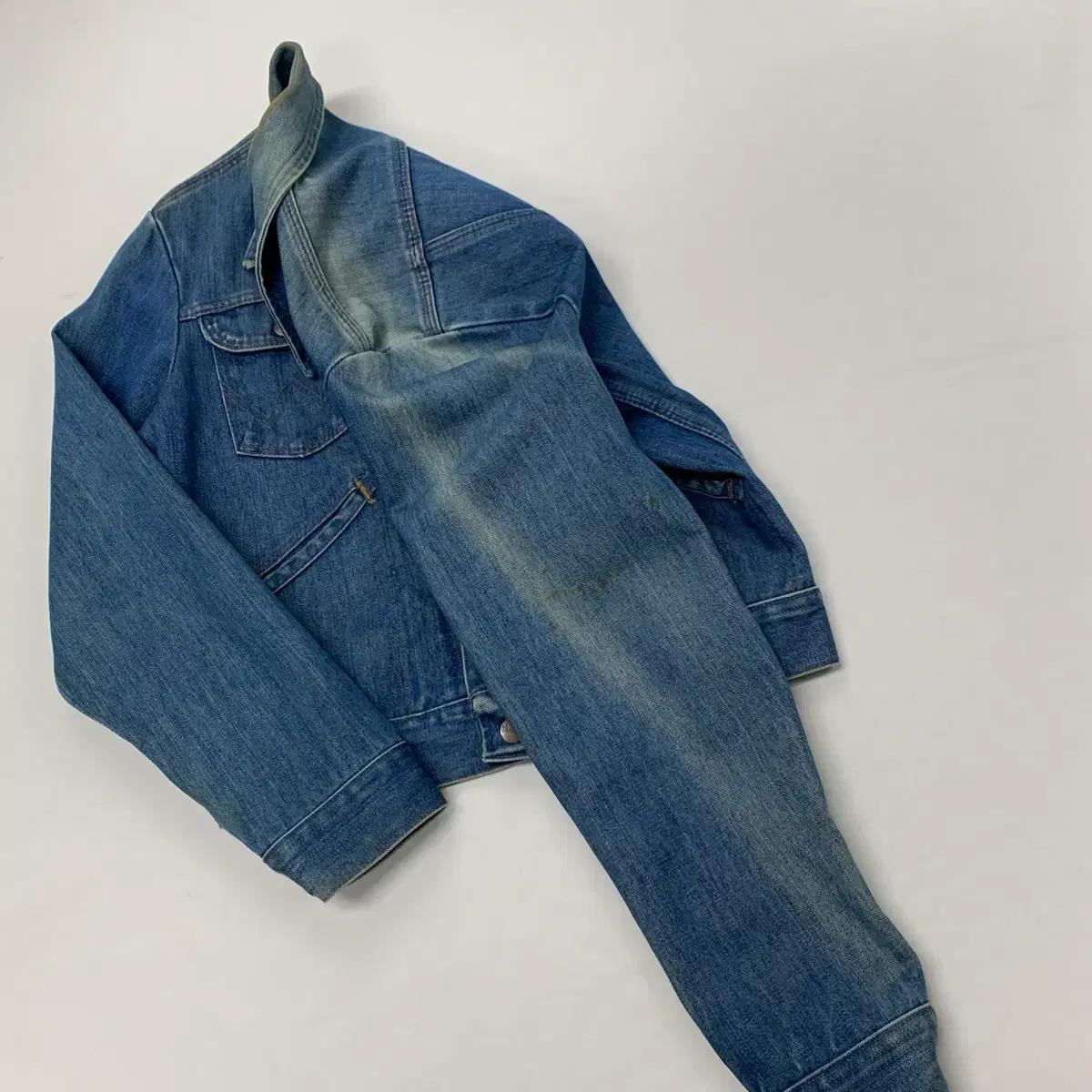 Wranlger 랭글러 70s 126MJ 데님자켓 청자켓 (36) 7