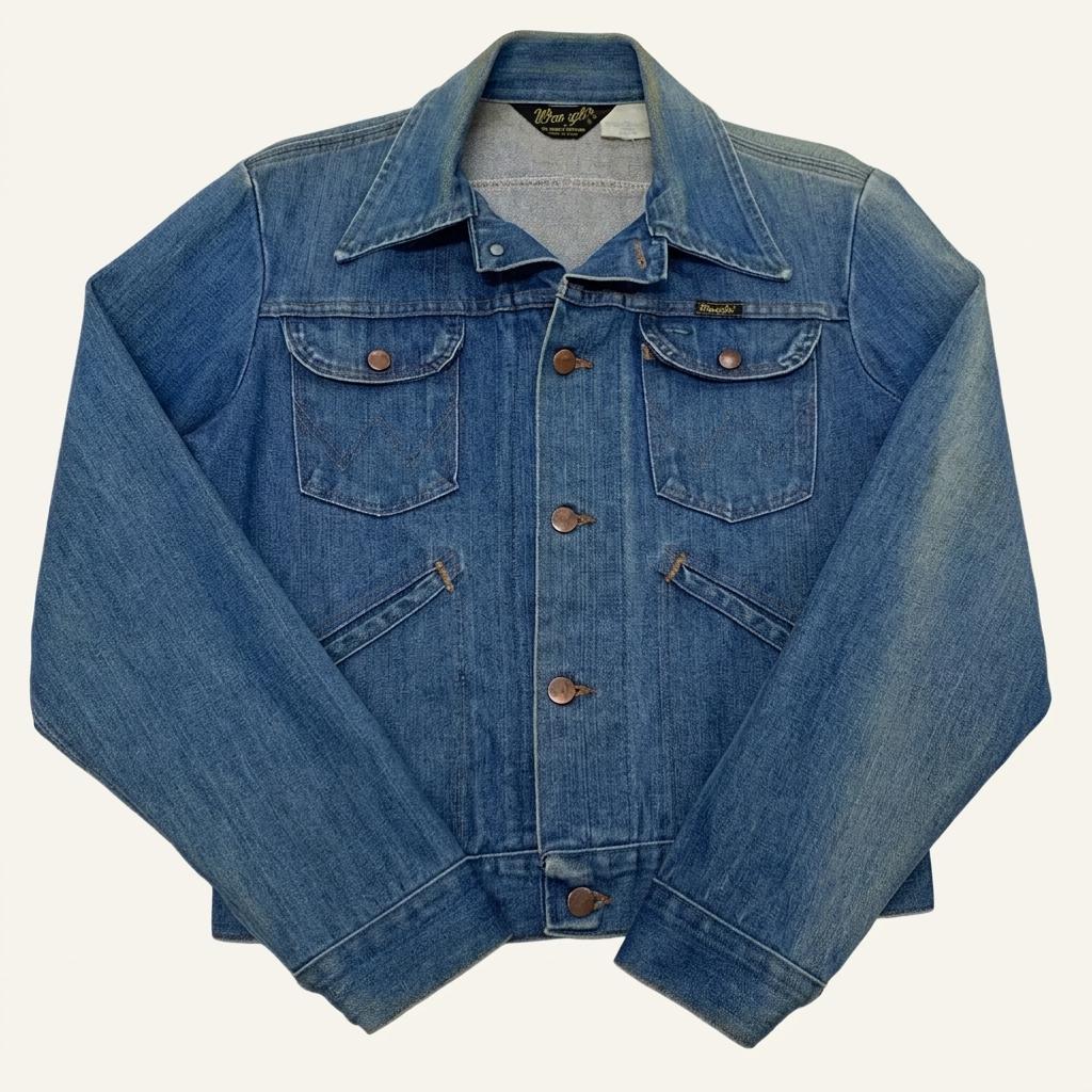 Wranlger 랭글러 70s 126MJ 데님자켓 청자켓 (36) 1