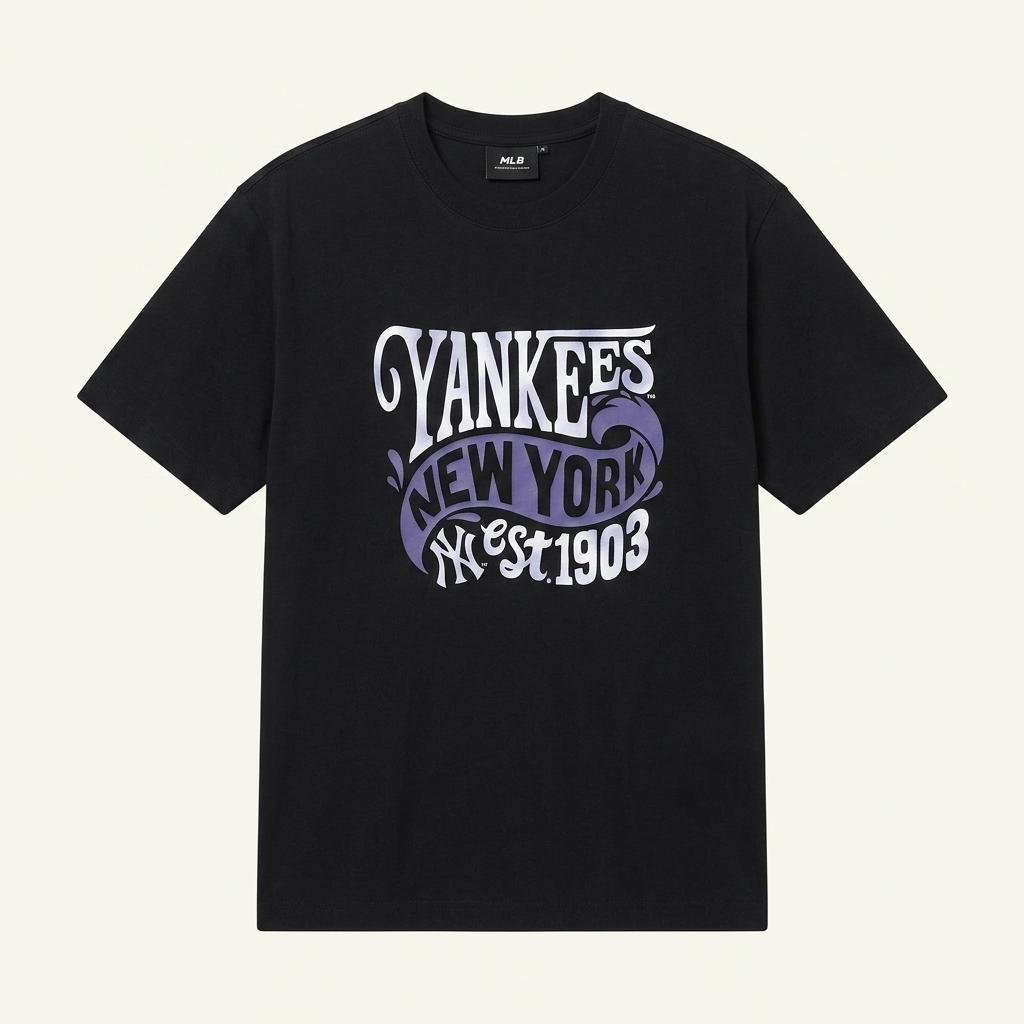 MLB 엠엘비 뉴욕양키스 레터링 반팔 티셔츠 1