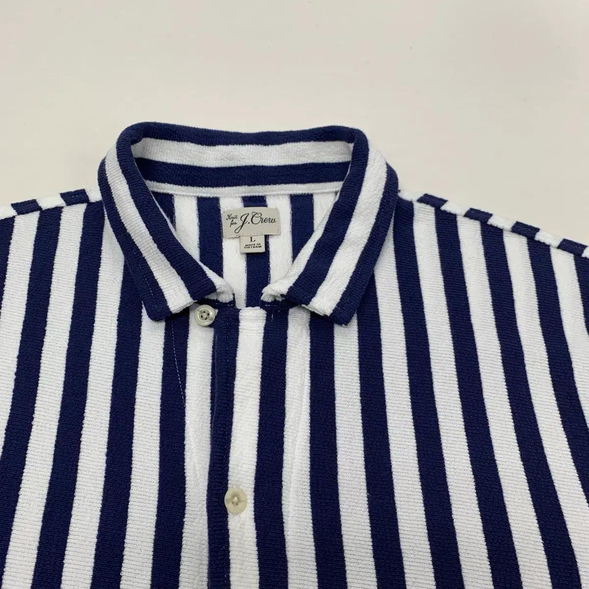 Jcrew 제이크루 스트라이프 반팔 테리셔츠 (L) 3