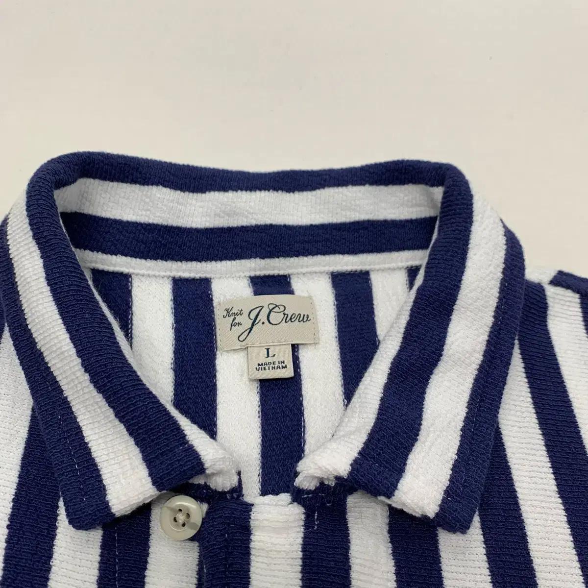Jcrew 제이크루 스트라이프 반팔 테리셔츠 (L) 4