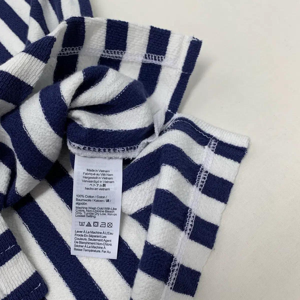Jcrew 제이크루 스트라이프 반팔 테리셔츠 (L) 5