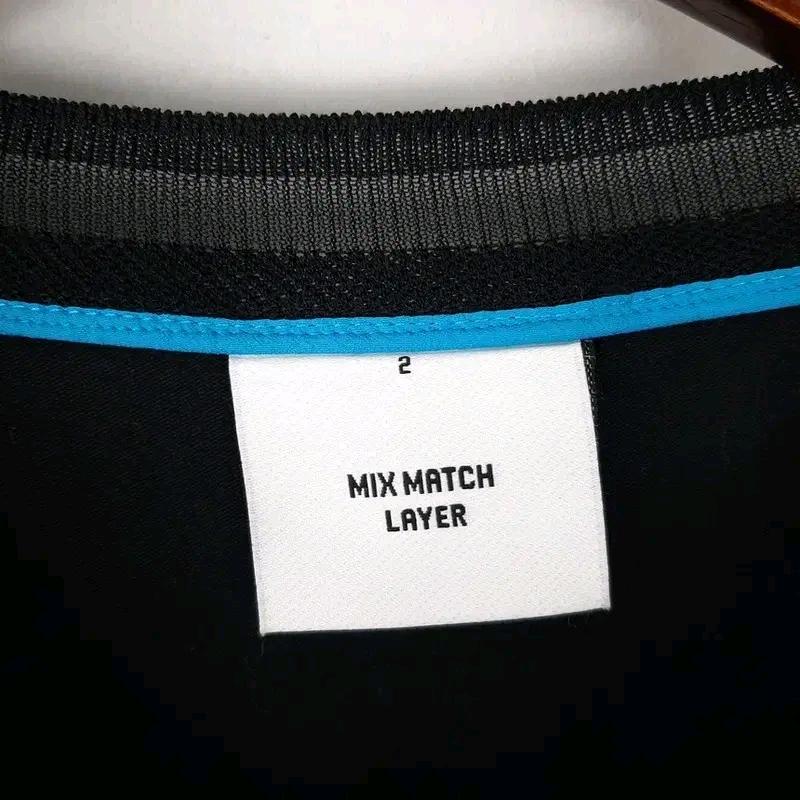 MIX MATCH LAYER 시스템 배색 원피스 S 5