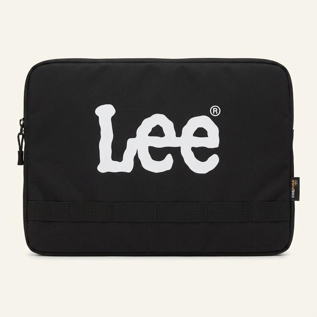 리 LEE 코듀라 로고 노트북 파우치 블랙 1