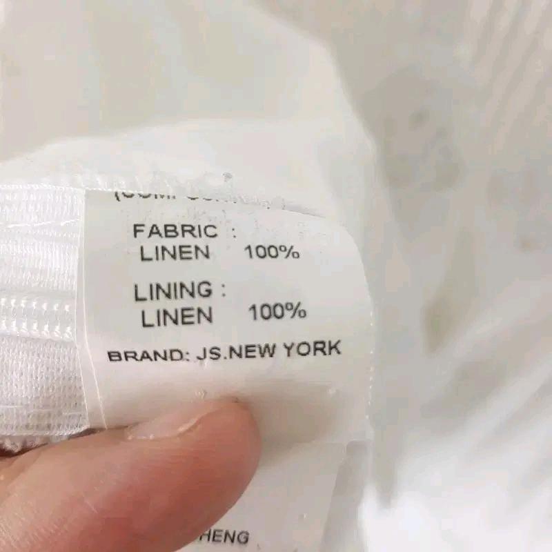JS. NEW YORK 린넨 펀칭 블라우스 F 8