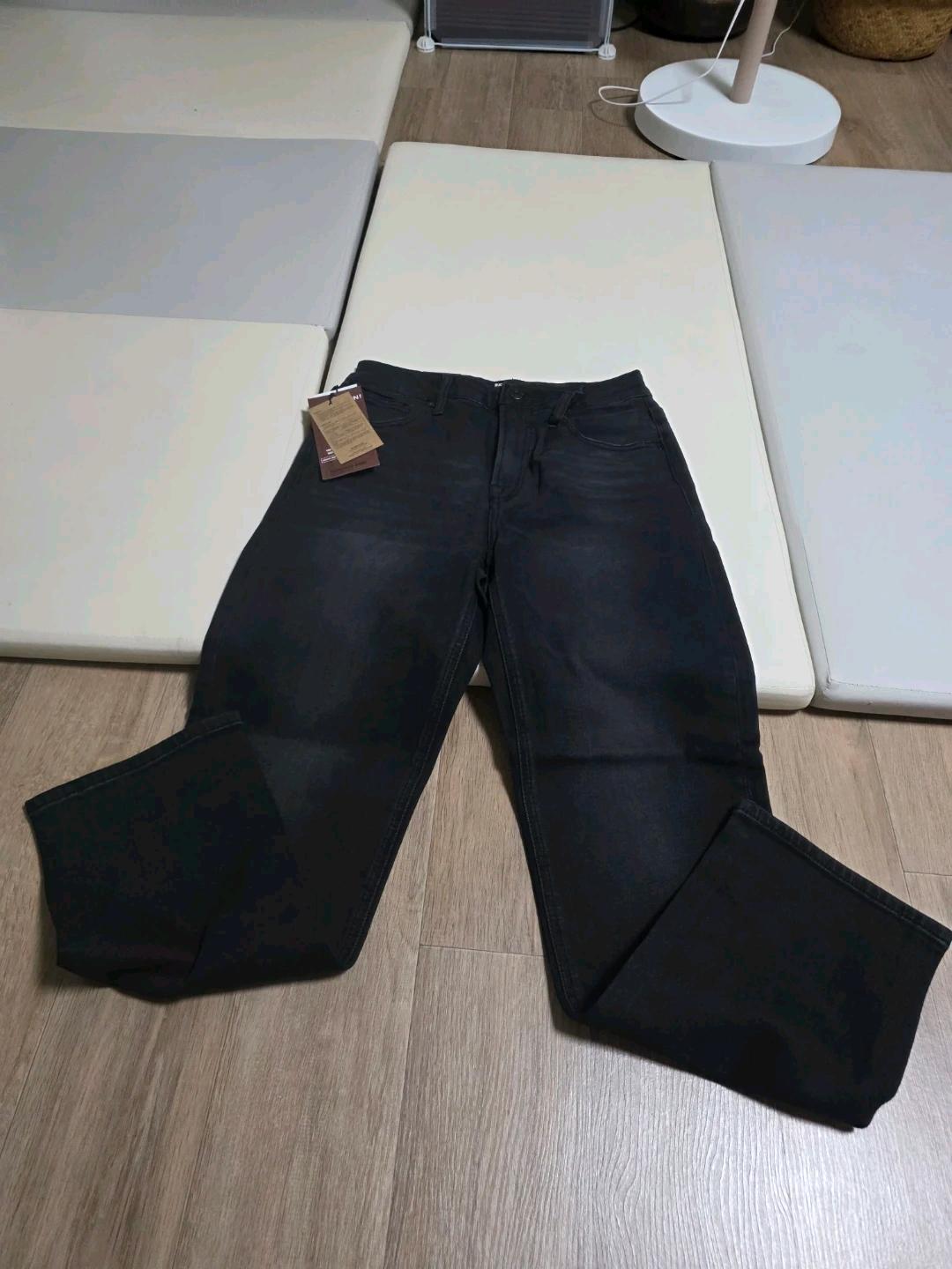 블랙 데님 팬츠 27 2