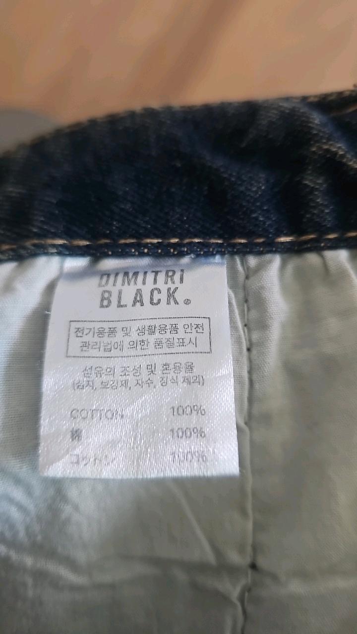 디미트리블랙 워싱 데님 버뮤다 팬츠 블루 4