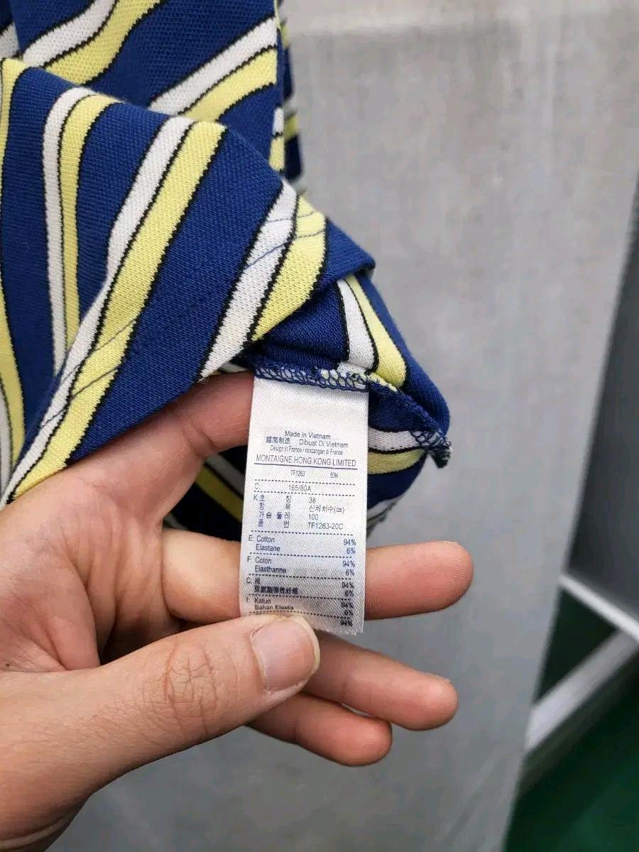 라코스테 스트라이프 긴팔 티셔츠 .232 5