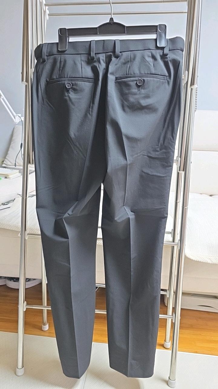 무신사 스탠다드 슬림 슬랙스 블랙 3