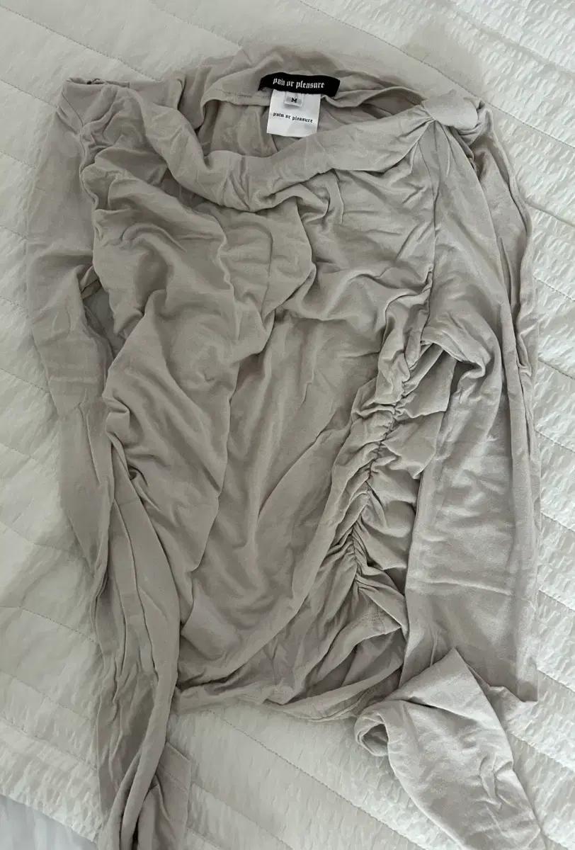 페인오어플레져 원숄더오프숄더티셔츠 (M) 4