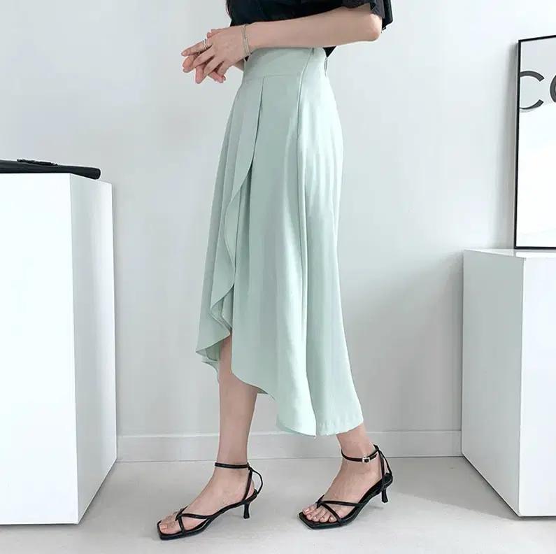@세일 307 모던Y 5.5cm 쪼리샌들 225 블랙-새상품 6