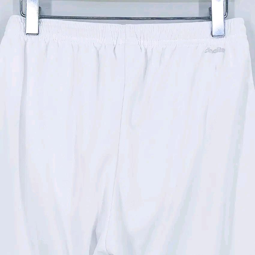 아디다스 여성 여름 얇은 밴딩반바지 화이트M(HU45118) 4