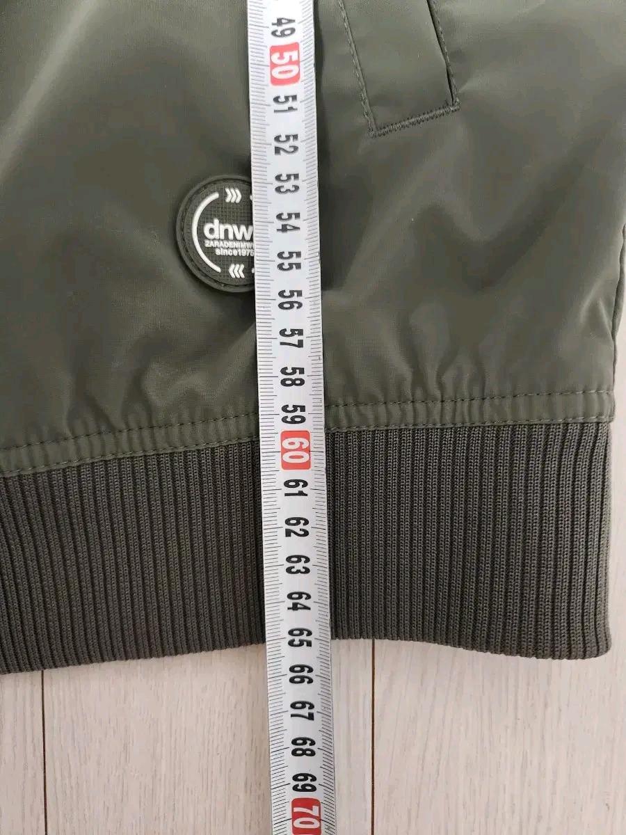 새상품급) ZARA 카키 봄버 자켓 사이즈110 xxl실착 몇번 안해 4