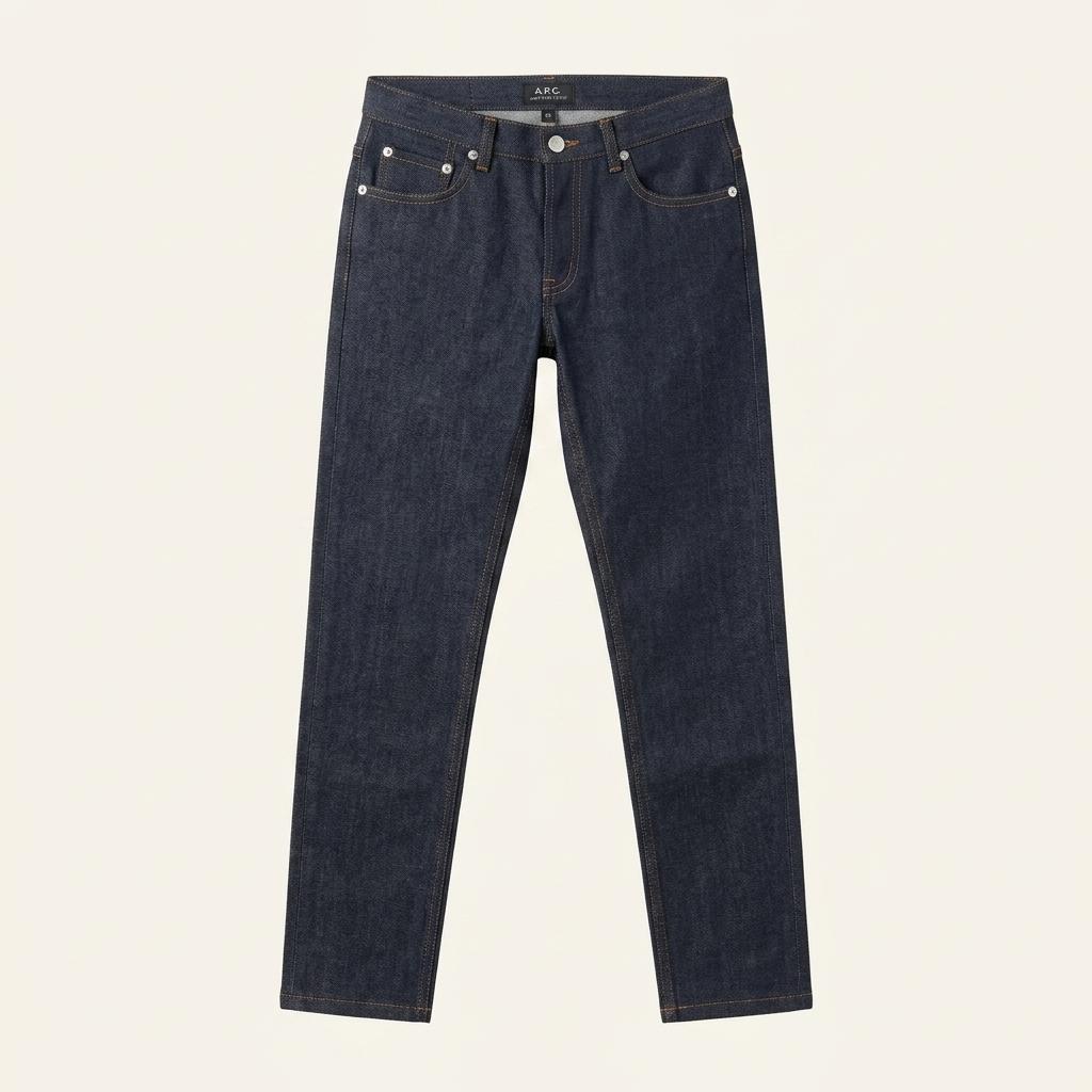 A.P.C. 아페쎄 장 에트루아 쿠르 생지 데님 팬츠 25