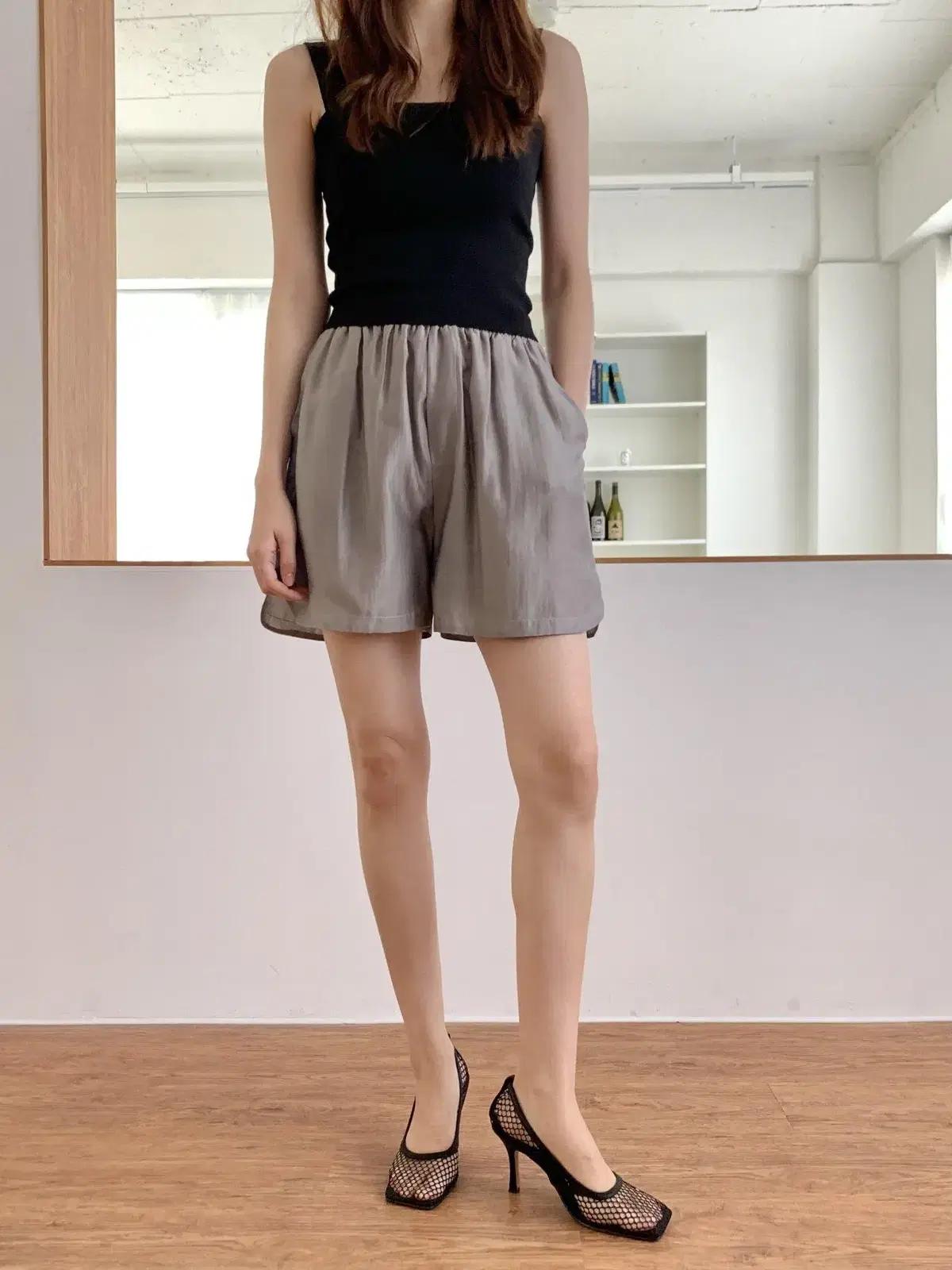 #세일 731 스퀘어토 8cm 시스루 망사힐 245 블랙 5