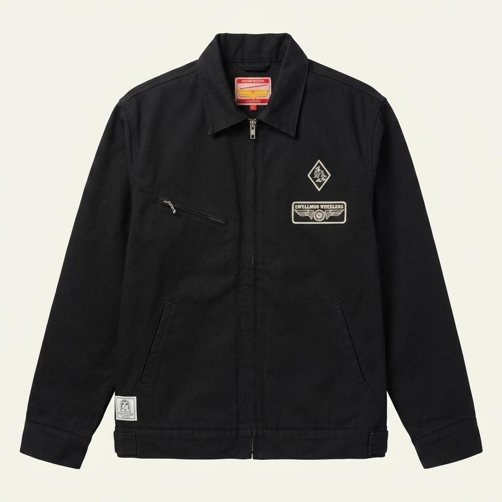 SWELLMOB WHEELERS 블랙 자켓 L 1