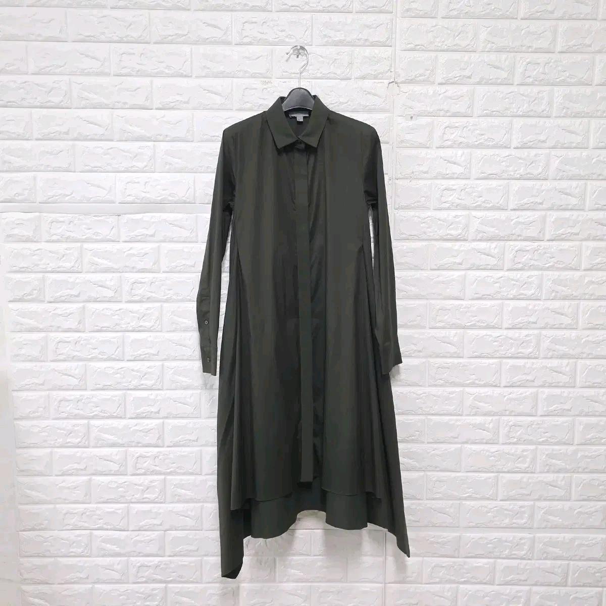M 코스 COS 카키 셔츠형 원피스 D914 2