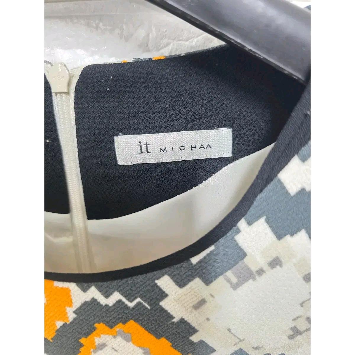 M 잇미샤 꽃무늬 패턴 민소매 원피스 D958 3