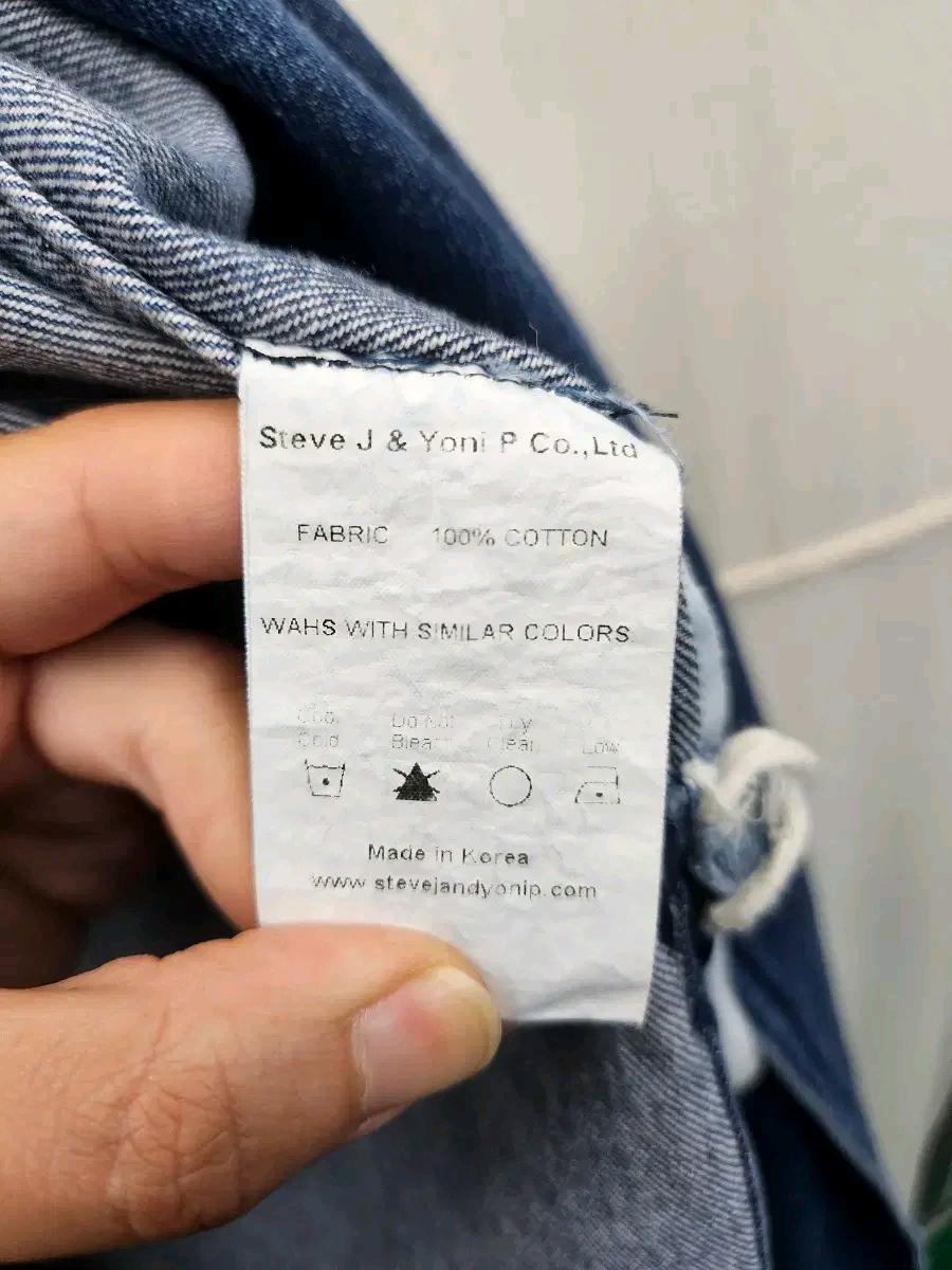 스티브제이앤요니피 데님 트렌치 코트 (64 5