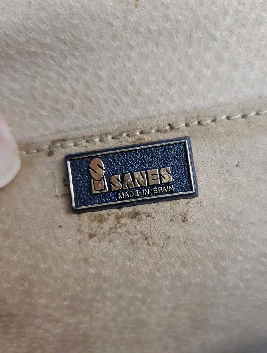 SANES 빈티지 악어 패턴 숄더백 (28 4