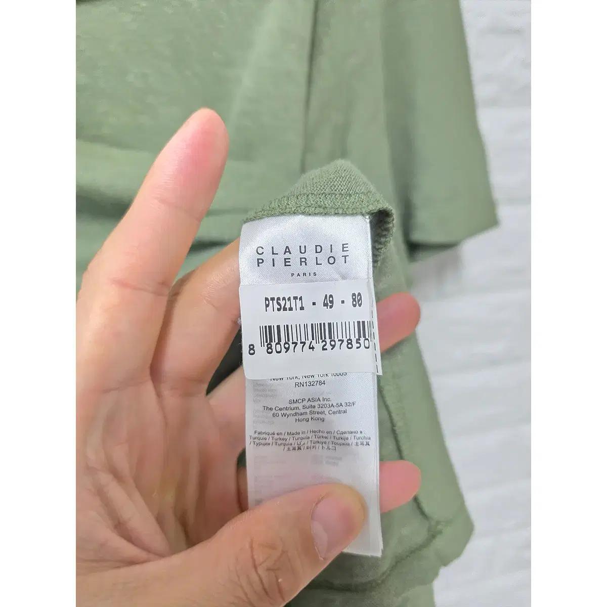 L 끌로디 피에로 카고색 블라우스 D987 4