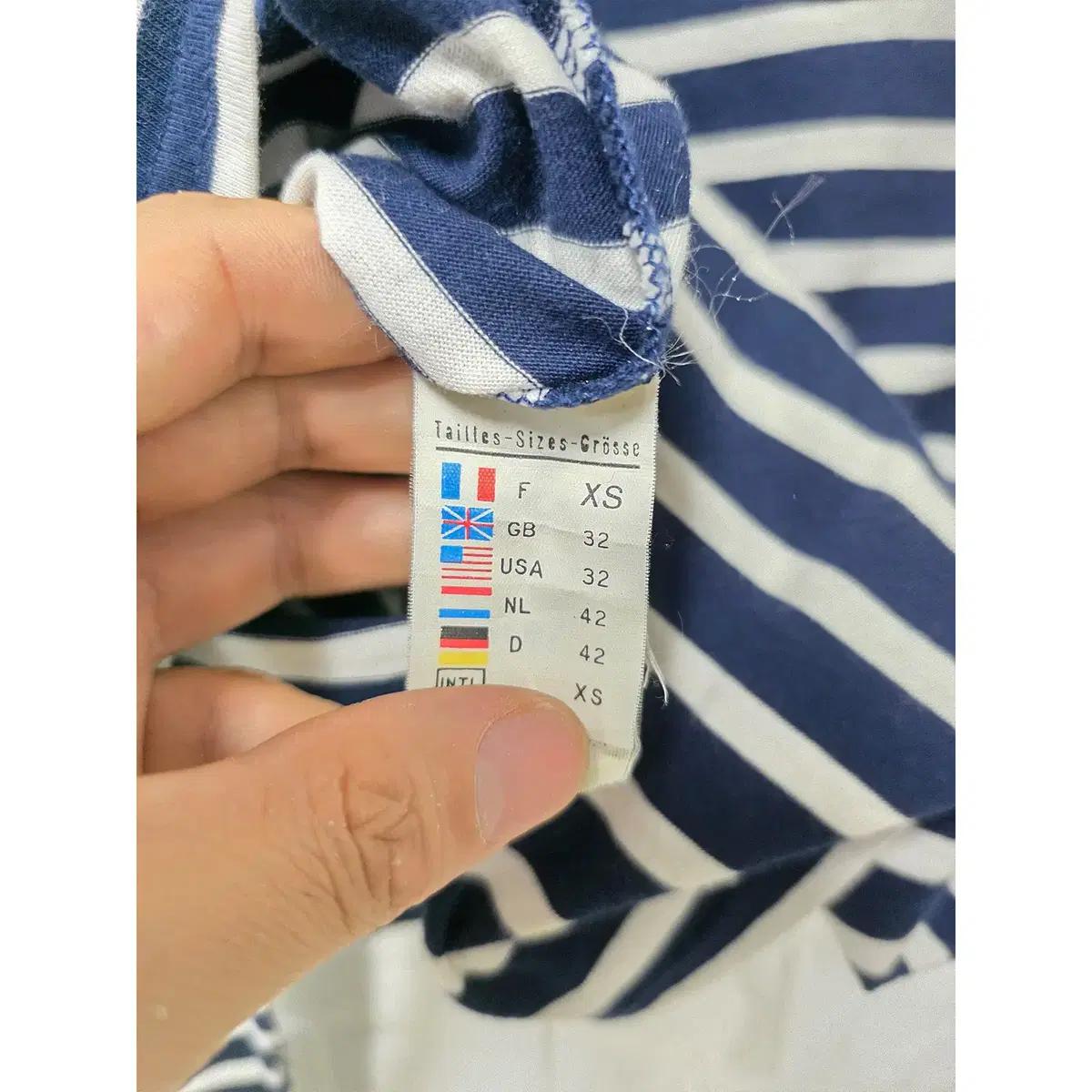 S 세인트제임스 스트라이프 티셔츠 D995 4