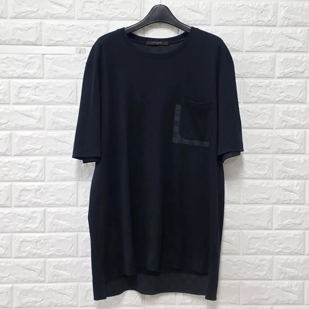 XL 21s 루이비통 블랙 반팔 티 E19 2