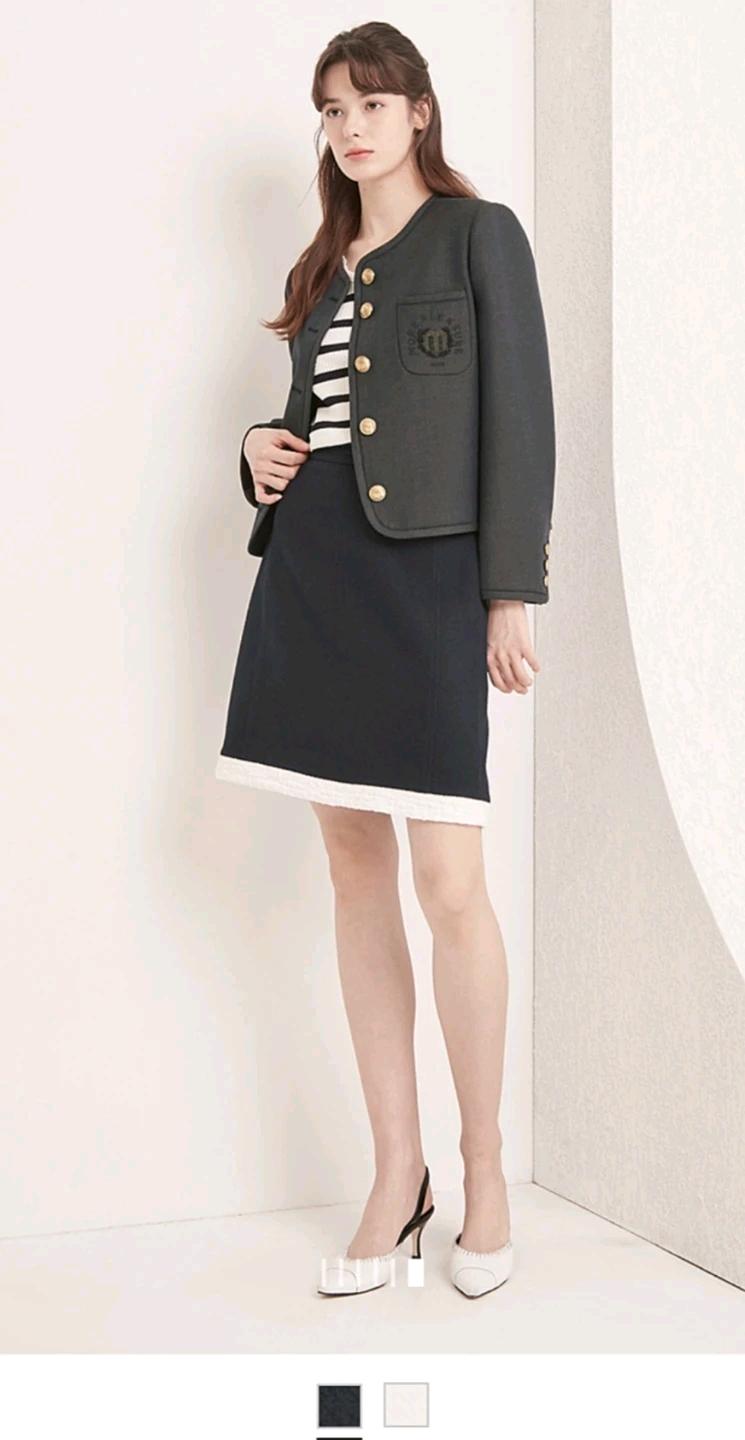 마인 린넨블렌드 스커트 새상품 2