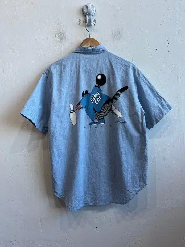 crazy shirt Alley Cats 반팔 셔츠 Made in USA 2