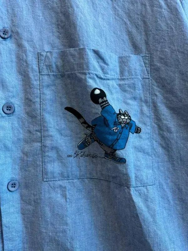 crazy shirt Alley Cats 반팔 셔츠 Made in USA 4