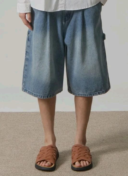 디미트리 데님 버뮤다 팬츠 3