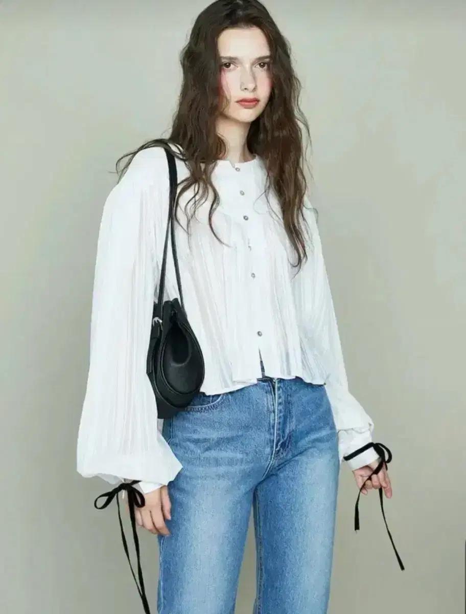 한섬 글로니 위시유 블라우스 4