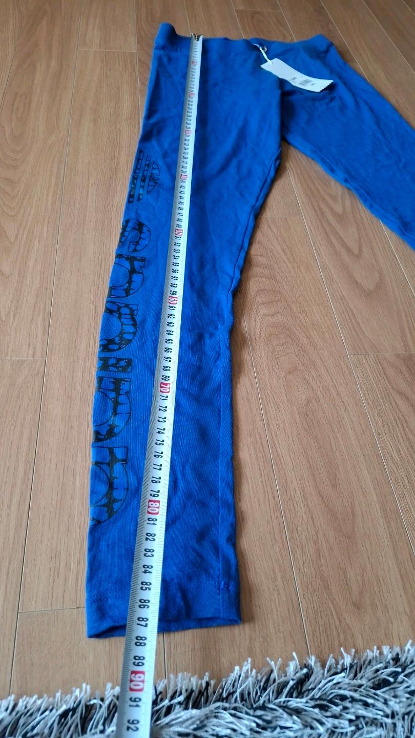 새제품) 아디다스 TF 레깅스 163cm 블루 2