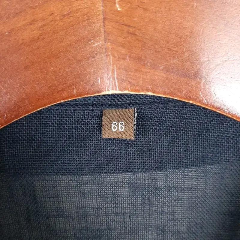여성 카라넥 린넨 롱셔츠 66 6